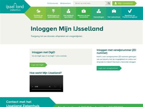 my ijsselland inloggen